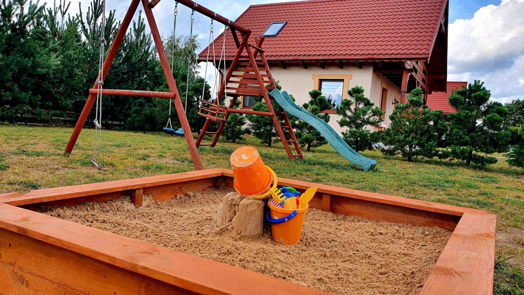 Zwirowa Gora - Domki Nad Narwia ティコチン エクステリア 写真